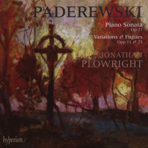 Paderewski - Piano Sonata, Variations (Plowright)