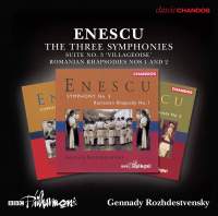Enescu - The Three Symphonies (3 CD)