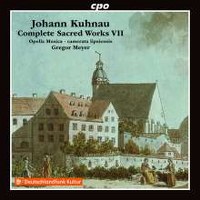 Kuhnau - Complete Sacred Works VII