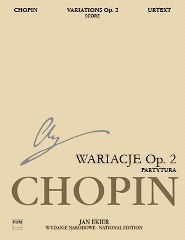 Chopin - Wariacje op. 2 - Wydanie Narodowe