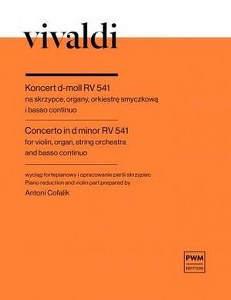 Vivaldi - Koncert d-moll RV 541 na skrzypce
