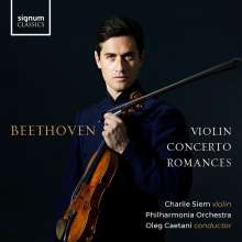 Beethoven - Violin Concerto, Romances (Siem)